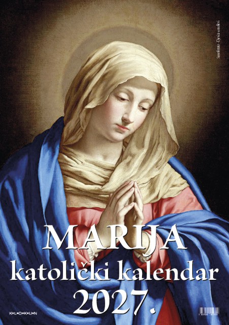 Marija katolički kalendar za 2027. godinu